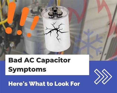 symptoms of bad start capacitor